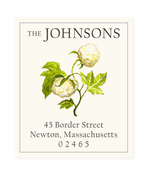 Cotton Blossom - Return Address Labels