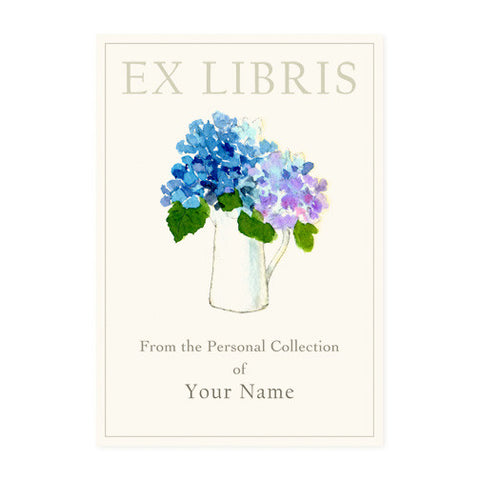 Hydrangea Pitcher - Bookplates
