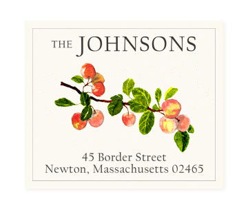 Orchard Bounty - Return Address Labels