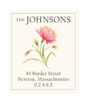 Sunset Blossom - Return Address Labels