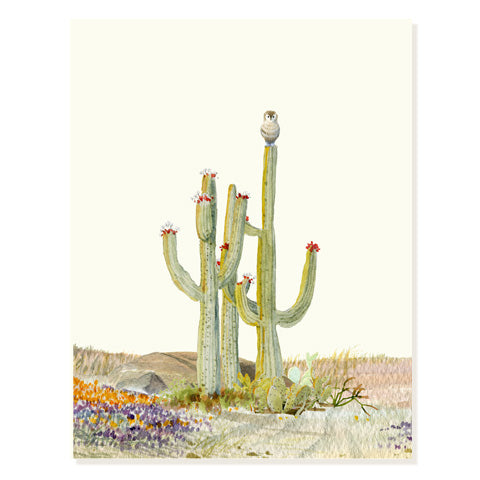 Desert Perch - Occasion Card