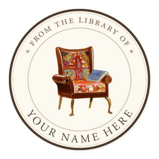 Arrow Chair - Ex Libris Medallions