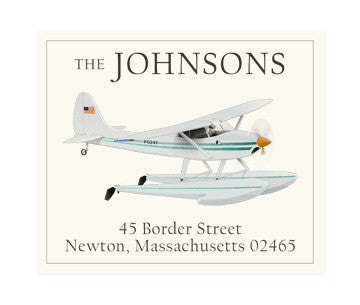 Water Glider - Return Address Labels