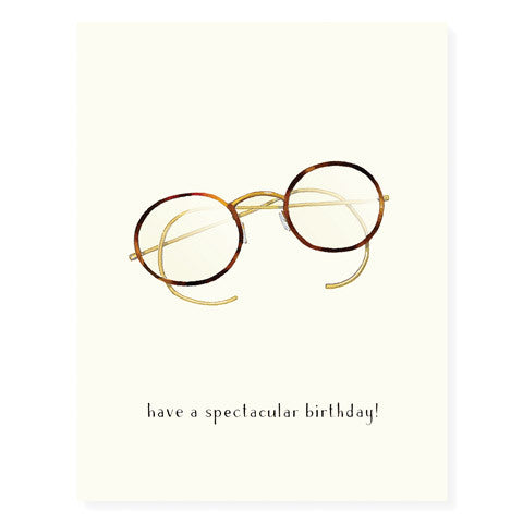 Spectacles - Occasion Card