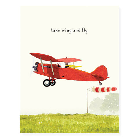 Taking Off - Occasion Card