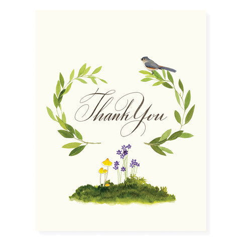 Sylvan Thanks - Occasion Card