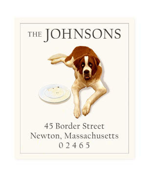 Saint Bernard - Return Address Labels