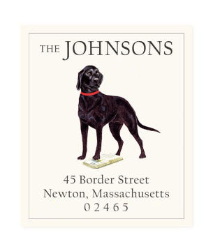 Black Lab - Return Address Labels