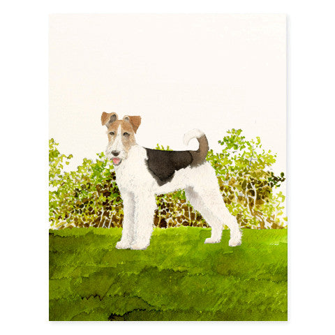 Fox Terrier - Occasion Card