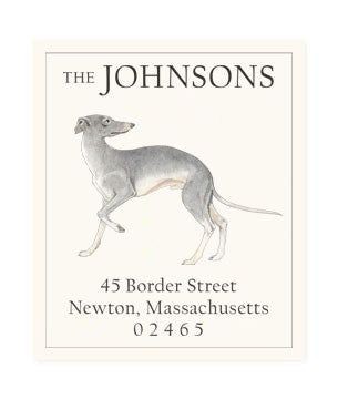 Italian Greyhound - Return Address Labels