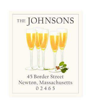 Festive Holiday - Return Address Labels