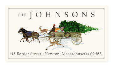 Tree Delivery - Panoramic Return Address Labels