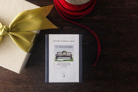 Return Address Label - First Snow