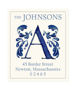 Delftware A - Return Address Labels