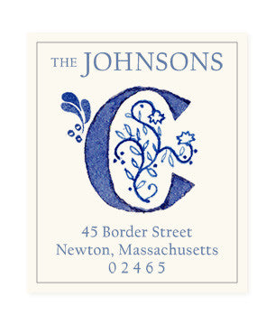 Delftware C - Return Address Labels