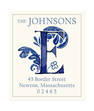 Delftware E - Return Address Labels