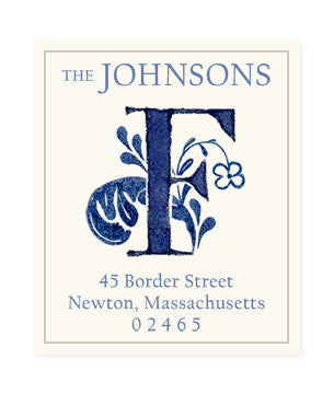 Delftware F - Return Address Labels