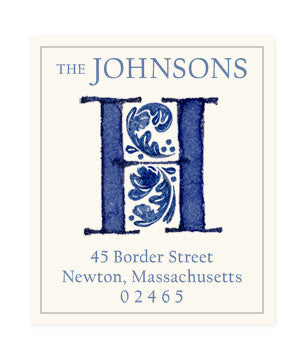 Delftware H - Return Address Labels