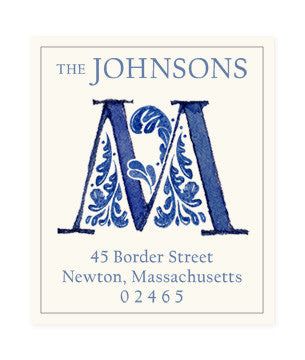 Delftware M - Return Address Labels