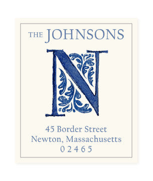 Delftware N - Return Address Labels