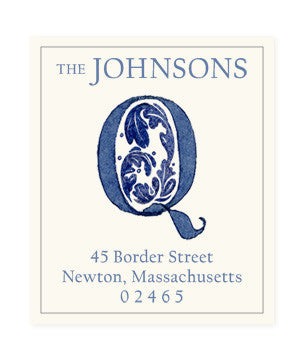 Delftware Q - Return Address Labels