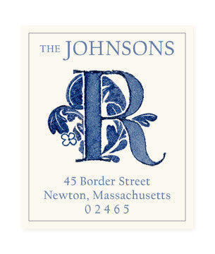 Delftware R - Return Address Labels