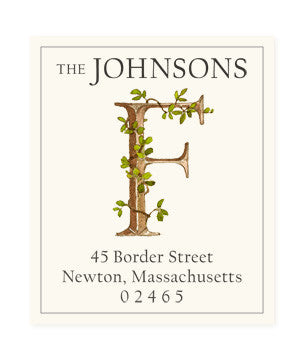 Ivy F - Return Address Labels