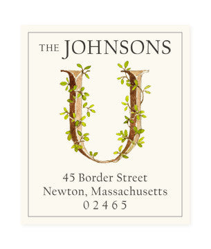 Ivy U - Return Address Labels