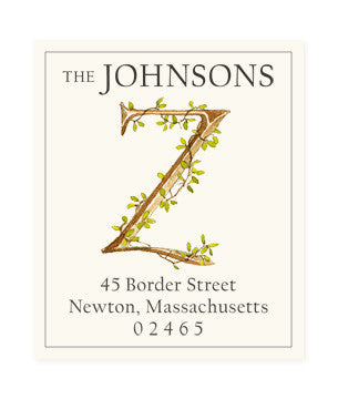 Ivy Z - Return Address Labels