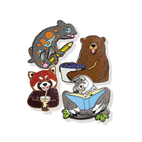 Our Wild Friends - Enamel Pin Collection