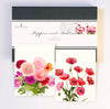 Poppies and Dahlias