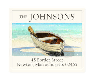 Resting Dinghy - Return Address Labels