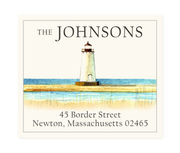 Lighthouse - Return Address Labels