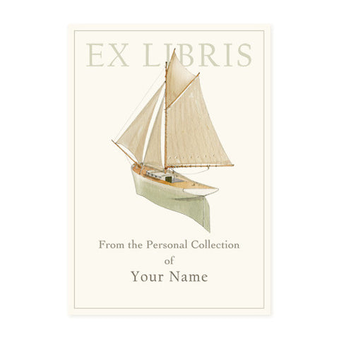 Model Yacht - Bookplates