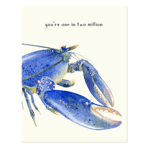 Blue Lobster - Occasion Card