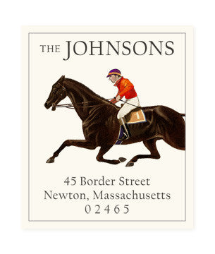 Race Horse One - Return Address Labels