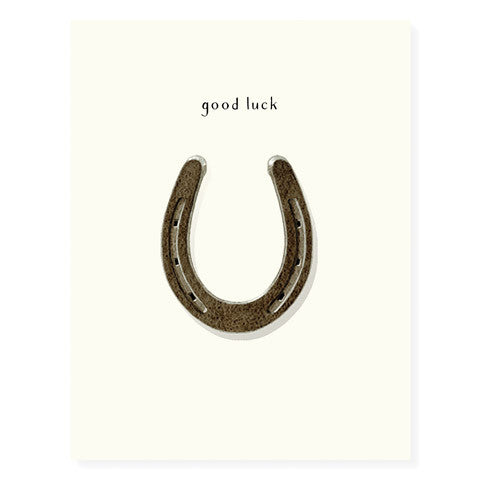 Lucky Horseshoe - Occasion Card