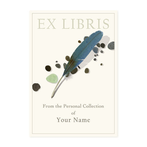 Blue Feather - Bookplates
