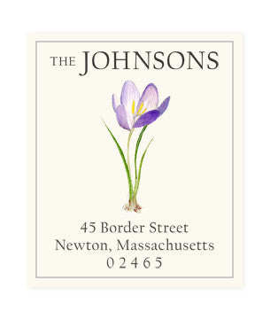 Crocus - Return Address Labels