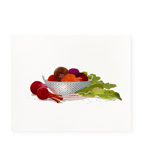 Jewel-toned Beets - Art Print