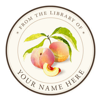 Juicy Peaches - Ex Libris Medallions
