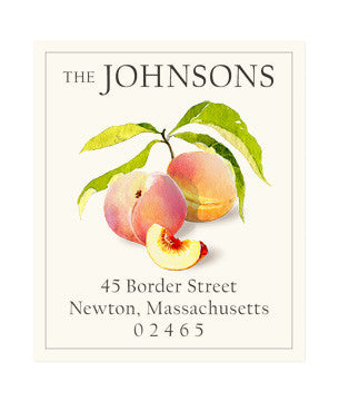 Juicy Peaches - Return Address Labels
