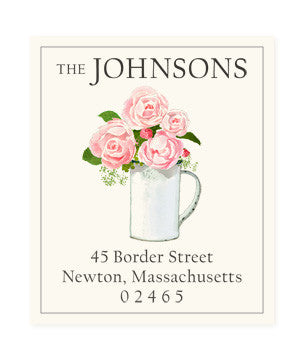 Blush Pink - Return Address Labels