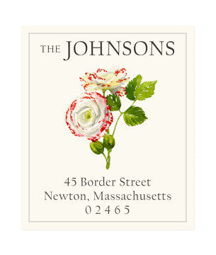 Speckled Rose - Return Address Labels