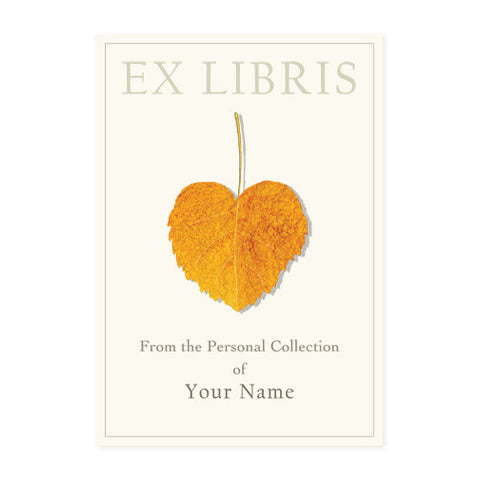 Heart-Shaped Leaf - Bookplates