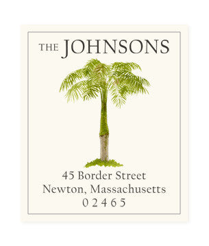 West Indies - Return Address Labels