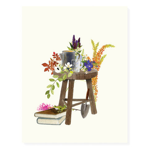 Gardener's Chair - Occasion Card