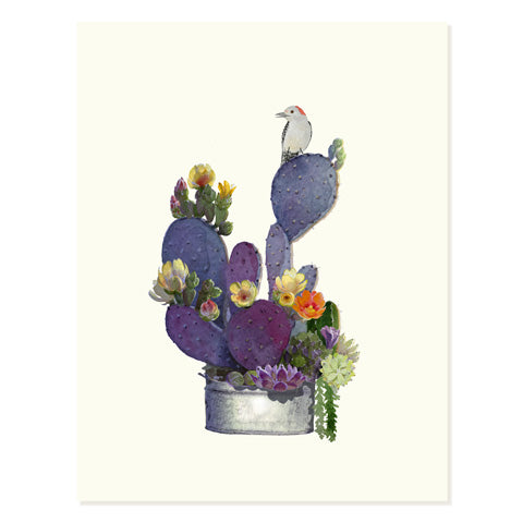 Blooming Cactus - Occasion Card