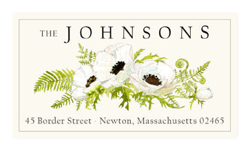 Anemone Trio - Panoramic Return Address Labels