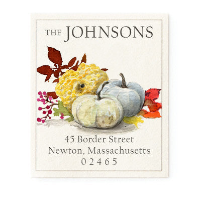 Smoky Pumpkins - Return Address Labels